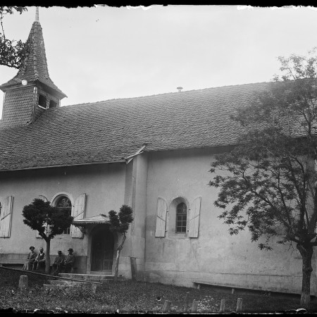 Église réformée de Chapelle-sur-Moudon, anciennement Saints-Martin-et-Blaise.