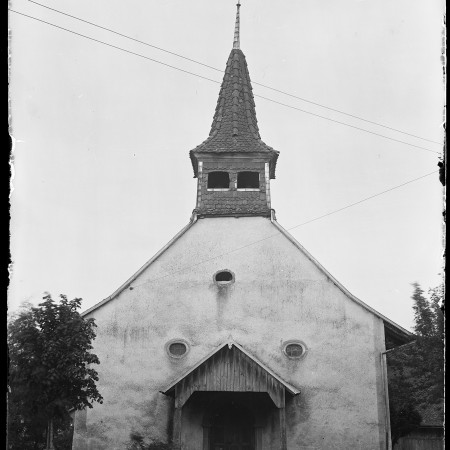 Église réformée de Chapelle-sur-Moudon, anciennement Saints-Martin-et-Blaise.