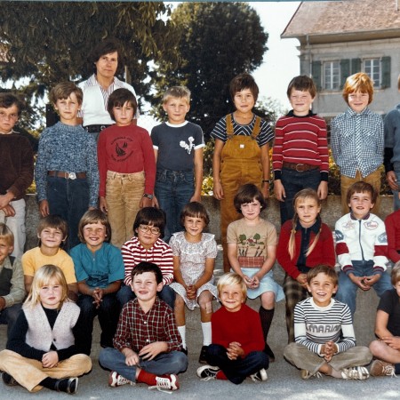 Photographie de classe, 1979-1980