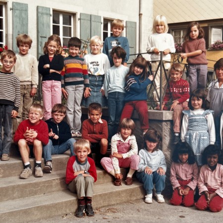 Photographie de classe, 1985-1986