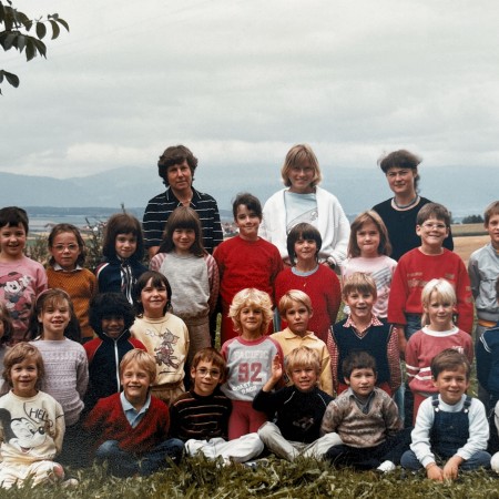 Photographie de classe, 1986-1987