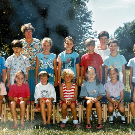 Photographie de classe, 1992-1993
