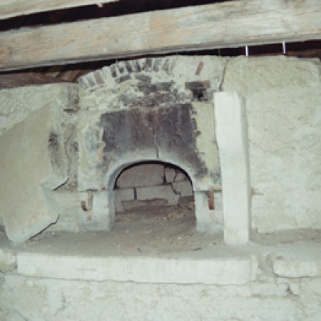 Vue de l'ancien four.